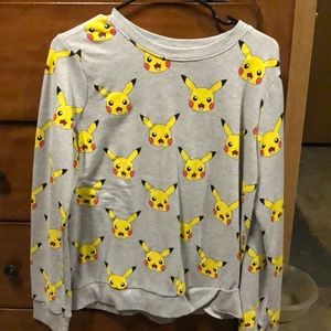 Pikachu crew neck